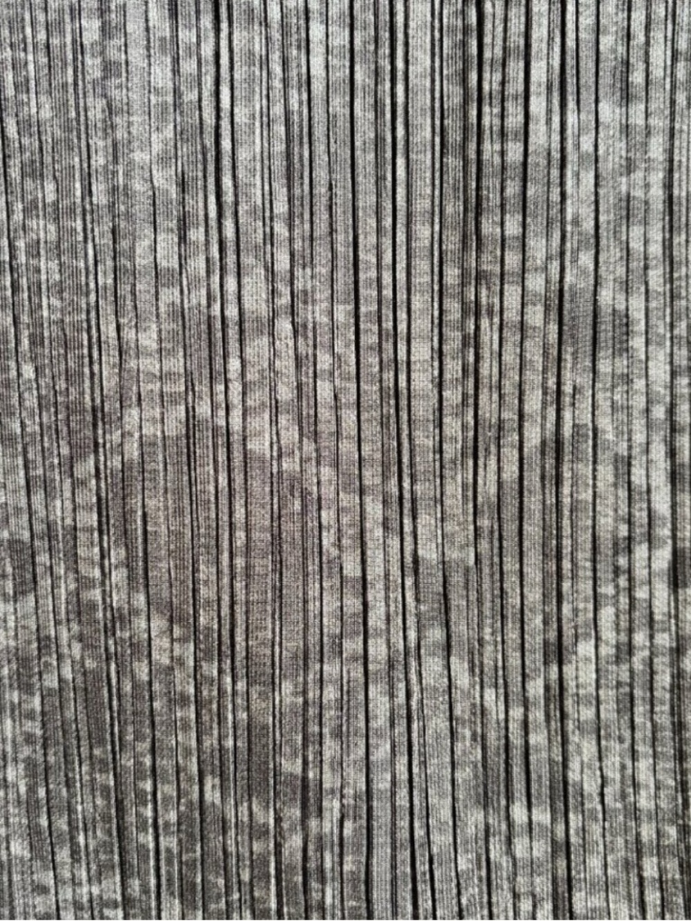Issey Miyake Pleats Please Basics Pants Gray Snakeskin Print Size 2 - Picture 7 of 8